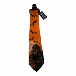 Halloween Tie With Scary Sound Adult Halloween Costume.