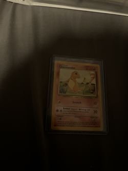 charmander pokémon trading card