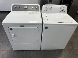 Amana Washer And Maytag Electric Dryer