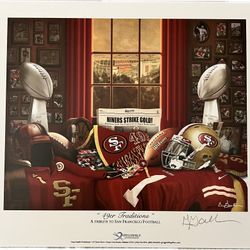 49er Signed Artwork 