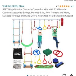 Warrior Obstacles For Kids New In Box $60