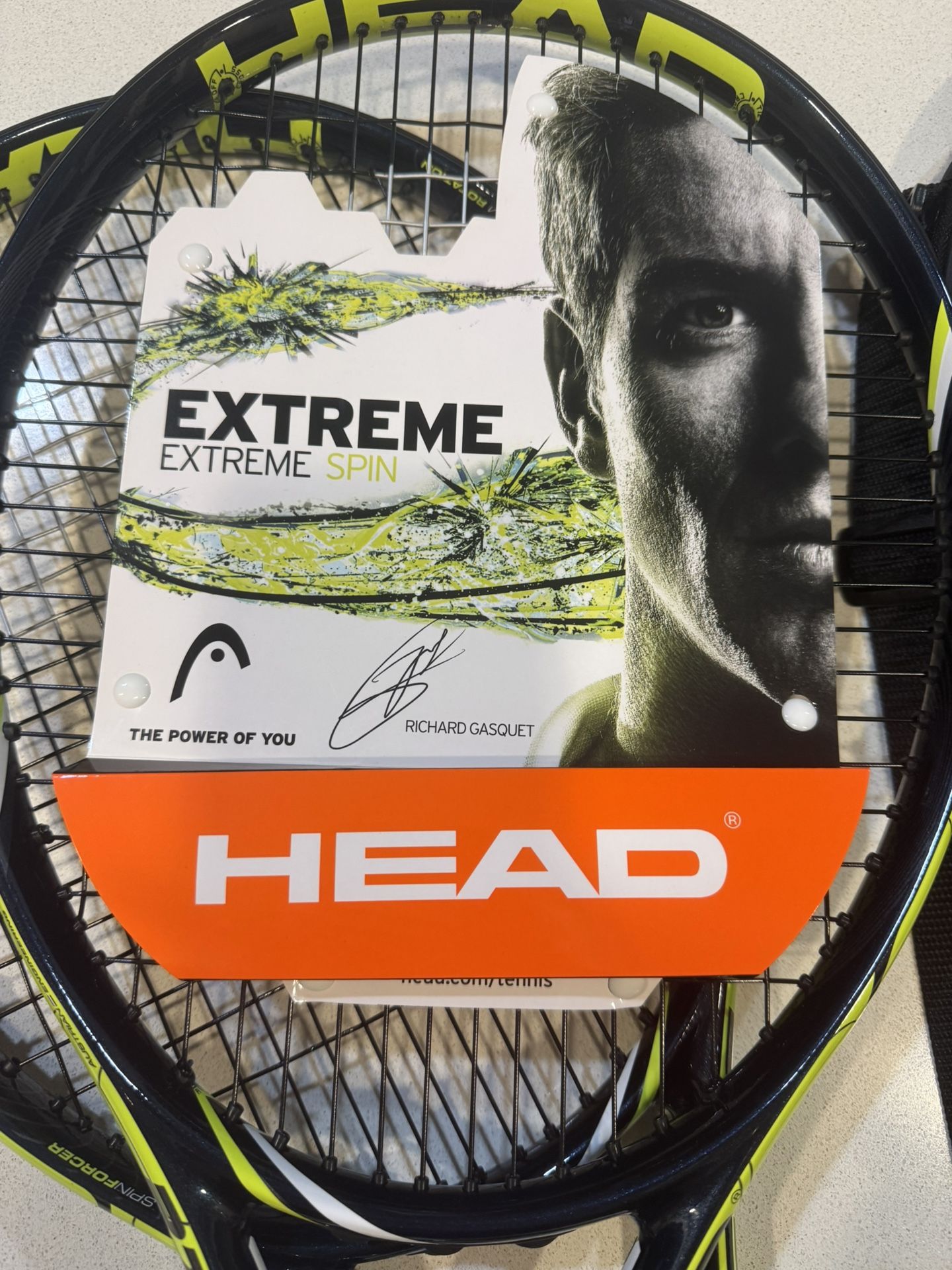 HEAD Graphene XT Spin Tennis Racket Xtreme Spin Tennis Grip with Black Bag