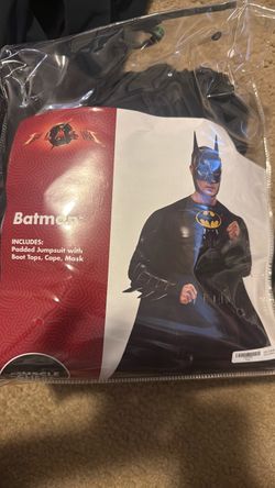 Batman ADULT LARGE  Halloween costume