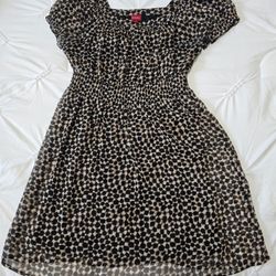Merona Leopard Print Dress size Large