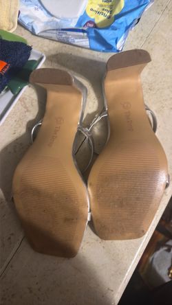 Bottom of Avery block heels