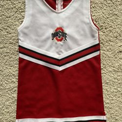 Girl’s Ohio State Cheerleading Outfit