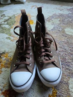 Converse Chuck Taylor High-Top Leather Sneakers