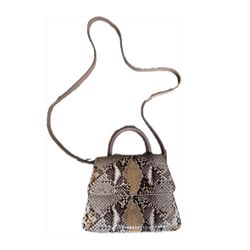 Snakeskin Print Purse 
