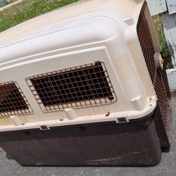 XL dog crate animal house cage extra large training kennel please read