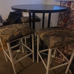 Table And Stools