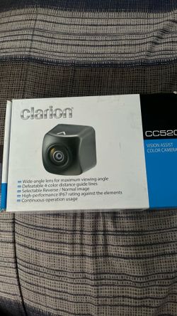 Clarion vision assist color camera