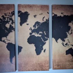 World Map Canvas