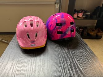 2 Bike Helmets