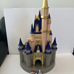 Walt Disney World Parks Cinderella Castle Playset Light Up