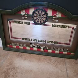 Dartboard Board Theme Mirror