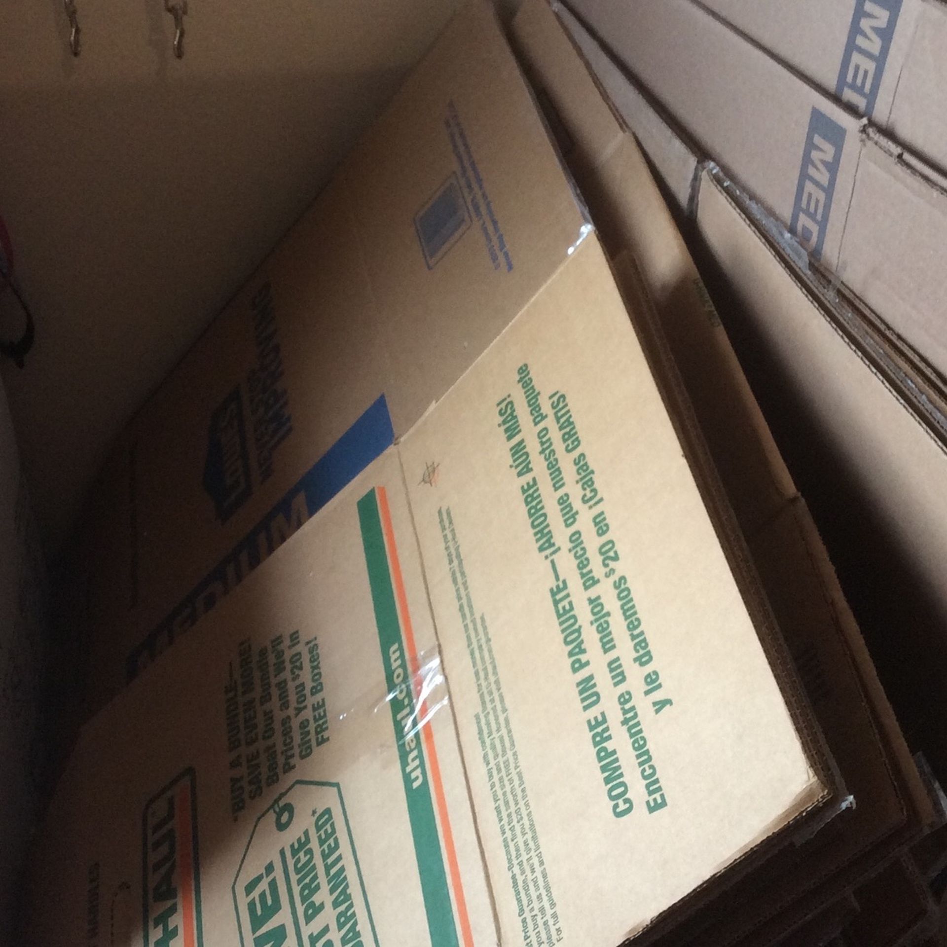 Moving boxes