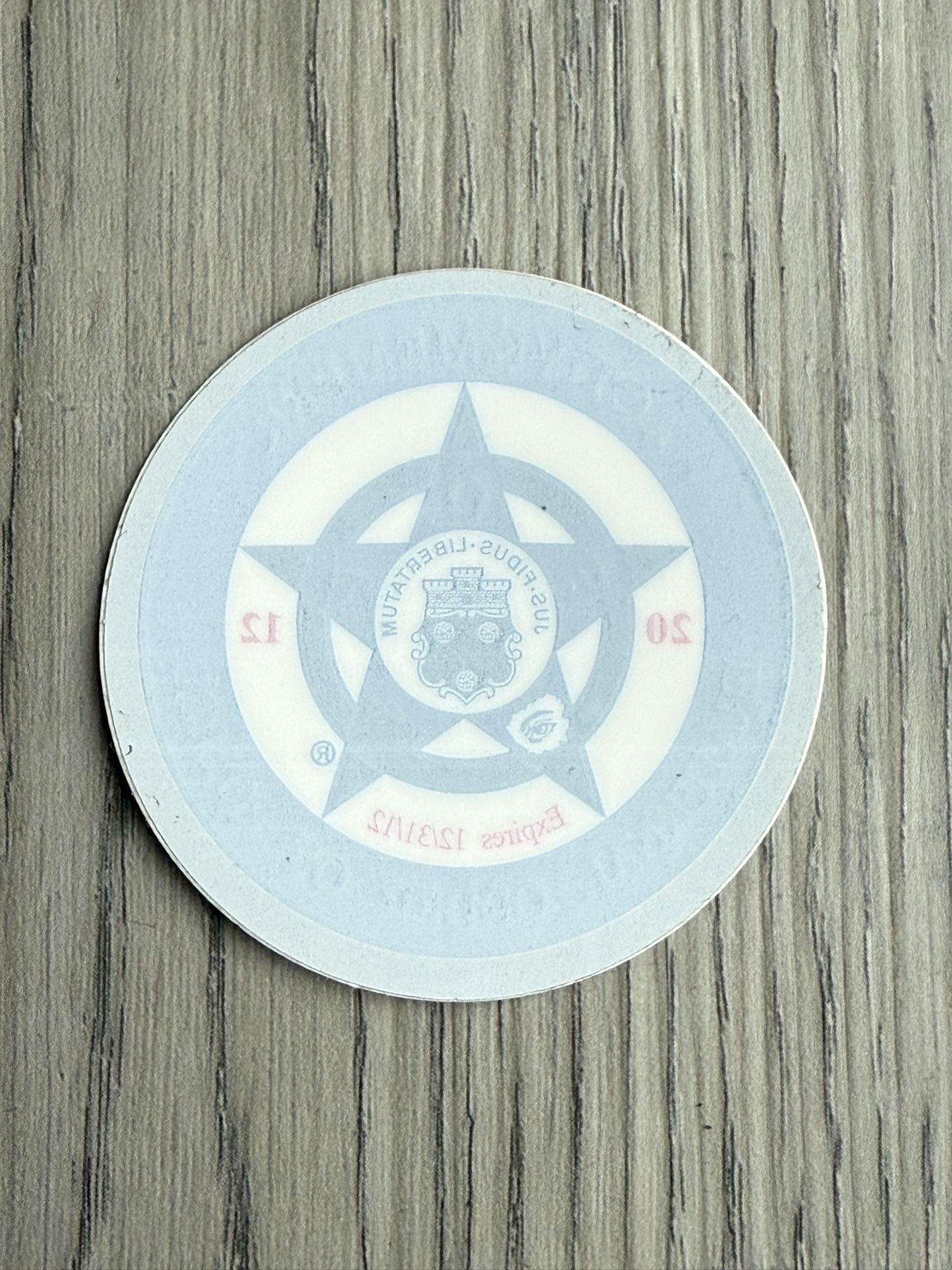 F.O.P. Collectible Sticker Lodge 9 Reading, Pennsylvania