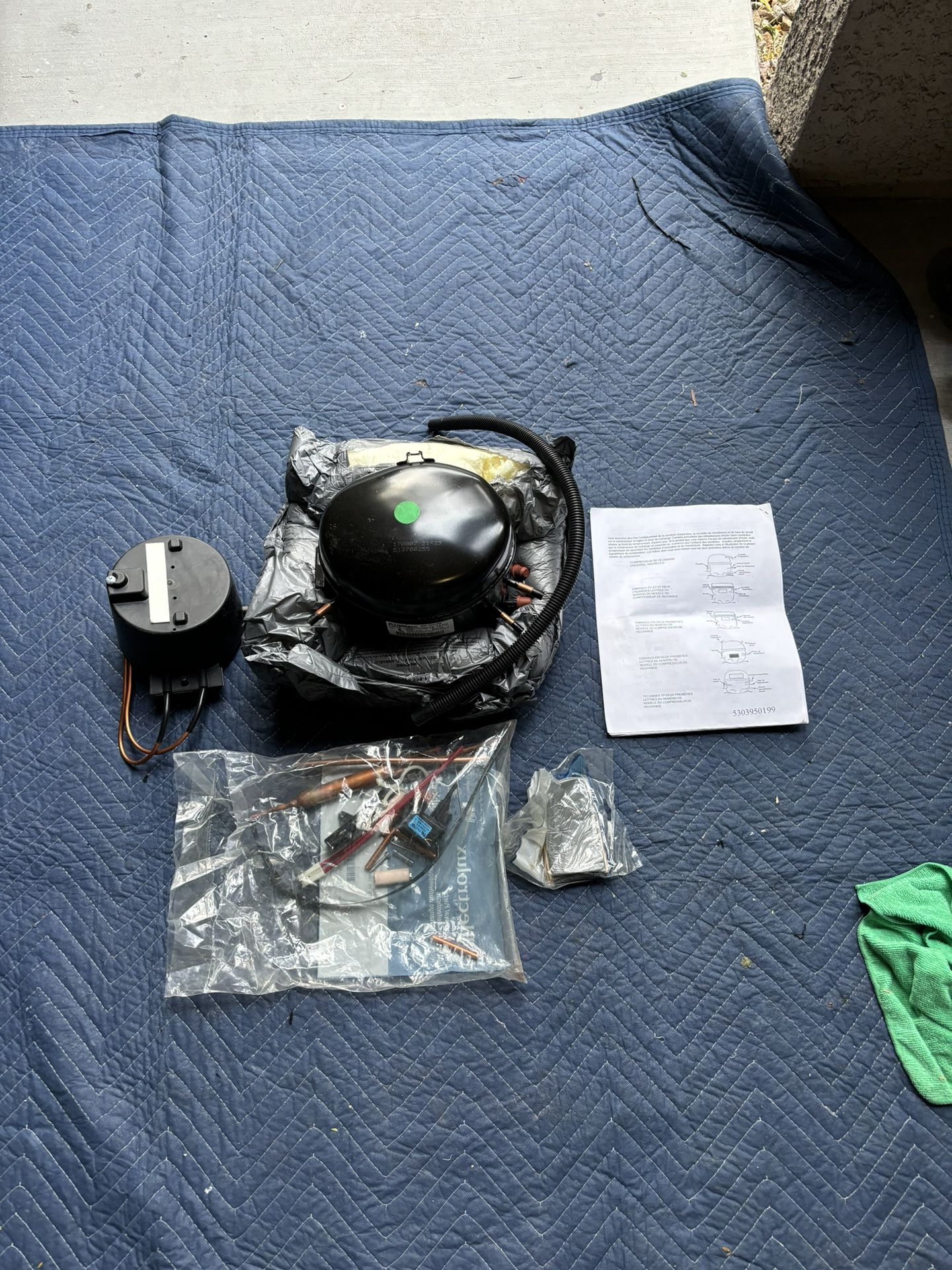 Embraco Compressor EGY70HLPW Thermally Protected