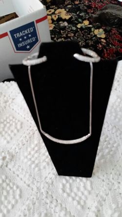 white Australian crystals set with hoops