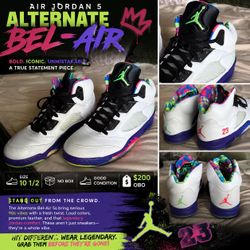 Air Jordan 5 Alternate Bel-Air