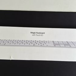 Magic Keyboard with Touch ID and Numeric Keypad