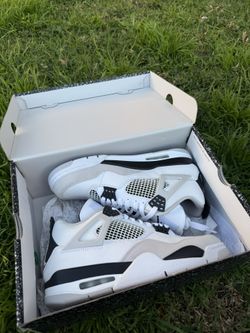  Air Jordan 4 Retro 'Military Black