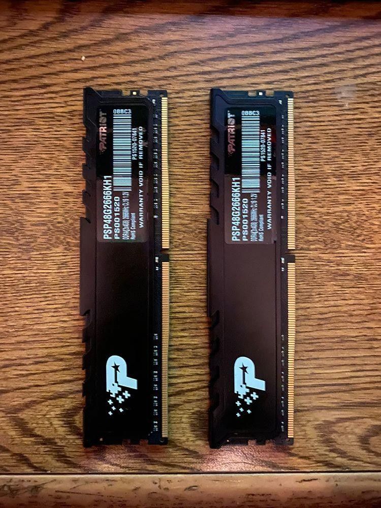 8GB of DDR4 RAM 2x4GB