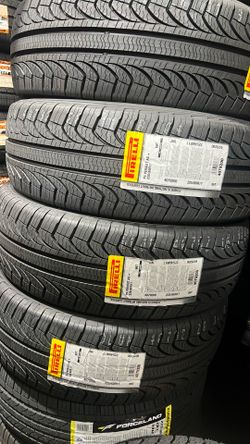 225/60r17 Pirelli Set of 4 new tires includes installation and balance