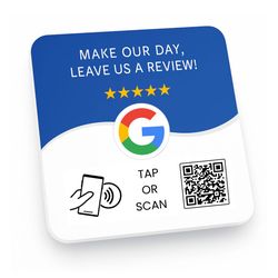 Google NFC Tap/QR Code "Boost Your Business"