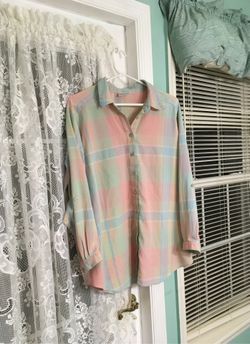 Long Sleeve “ICE CREAM” colored SHIRT/BLOUSE