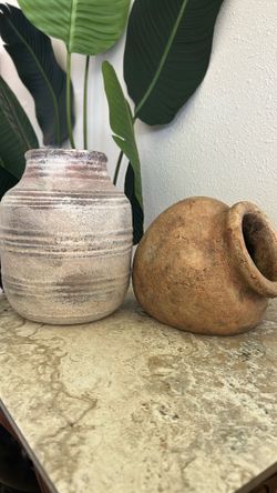 Rustic Vases