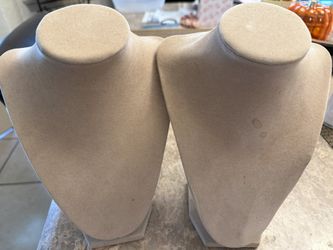 2 Jewelry/necklace Display Stands