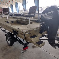 2019 Tracker Marine Grizzly 1654