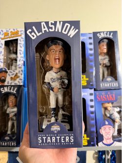 Tyler Glasnow 2026 dodgers starter series bobble head SGA