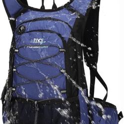 Mubasel Gear Insulated Hydration Backpack Pack with 2L BPA Free Bladder - Keeps Liquid Cool up to 4 Hours – for Running, Hiking, Cycling, Camping New 