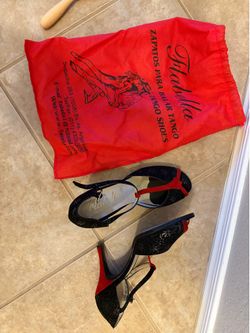 Assorted dance shoes
