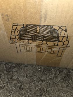 Fire sense square steel fire pit