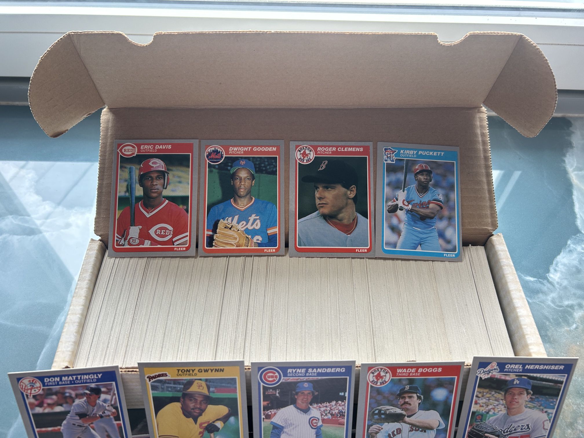 1985 Fleer Complete Set Baseball Cards Mint Set See Pics 
