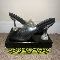 Clear High Heel