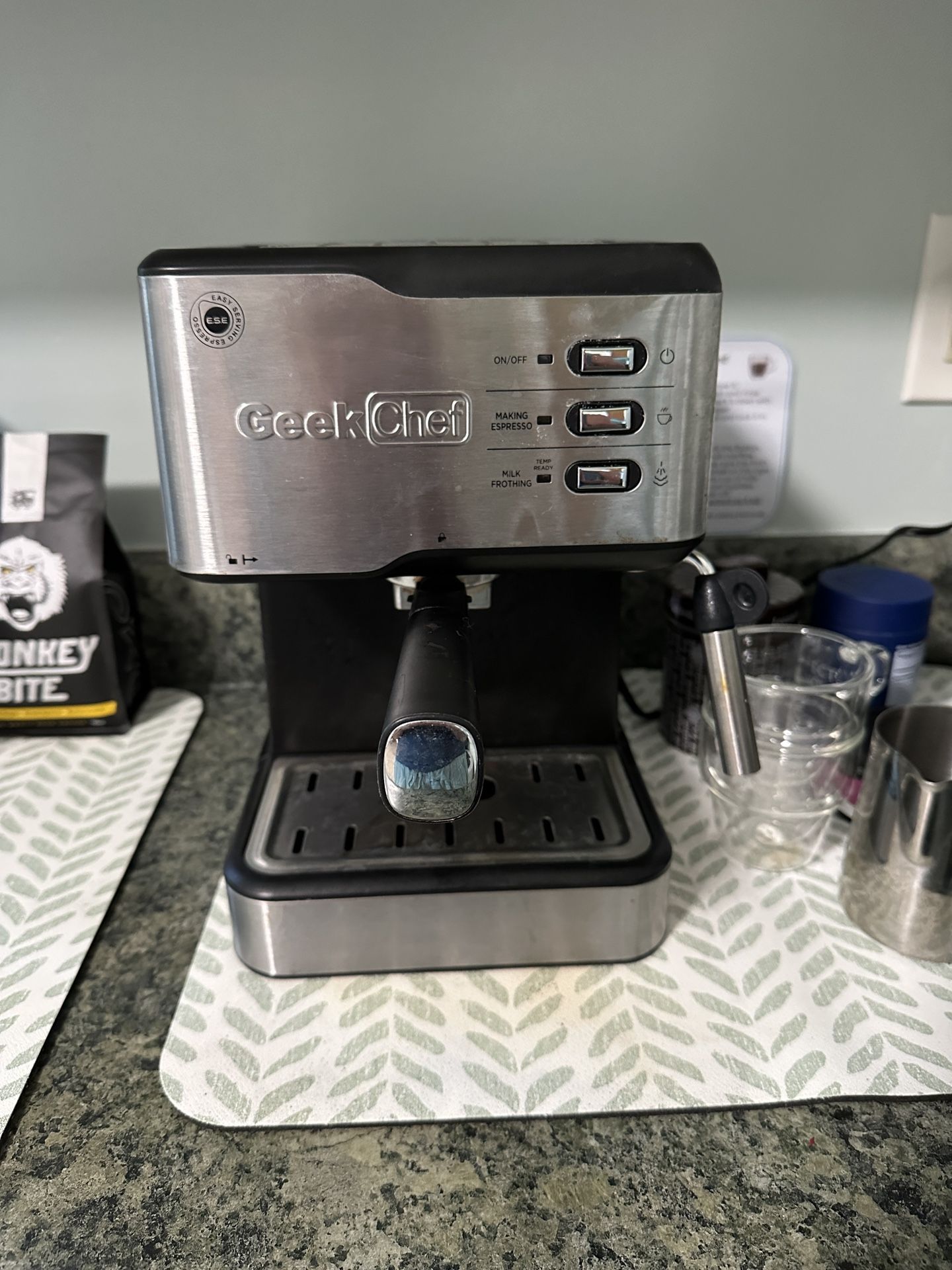 Geek Chef Espresso Machine