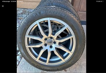 Michelin X-Ice Winter Tires 225/55 R18 w/ Sport Tuning Rims - Snow Tires (All 4)