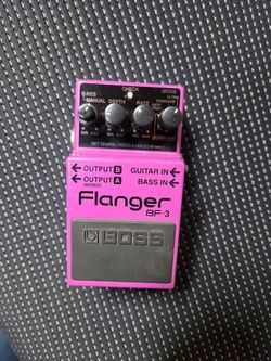 Boss flanger