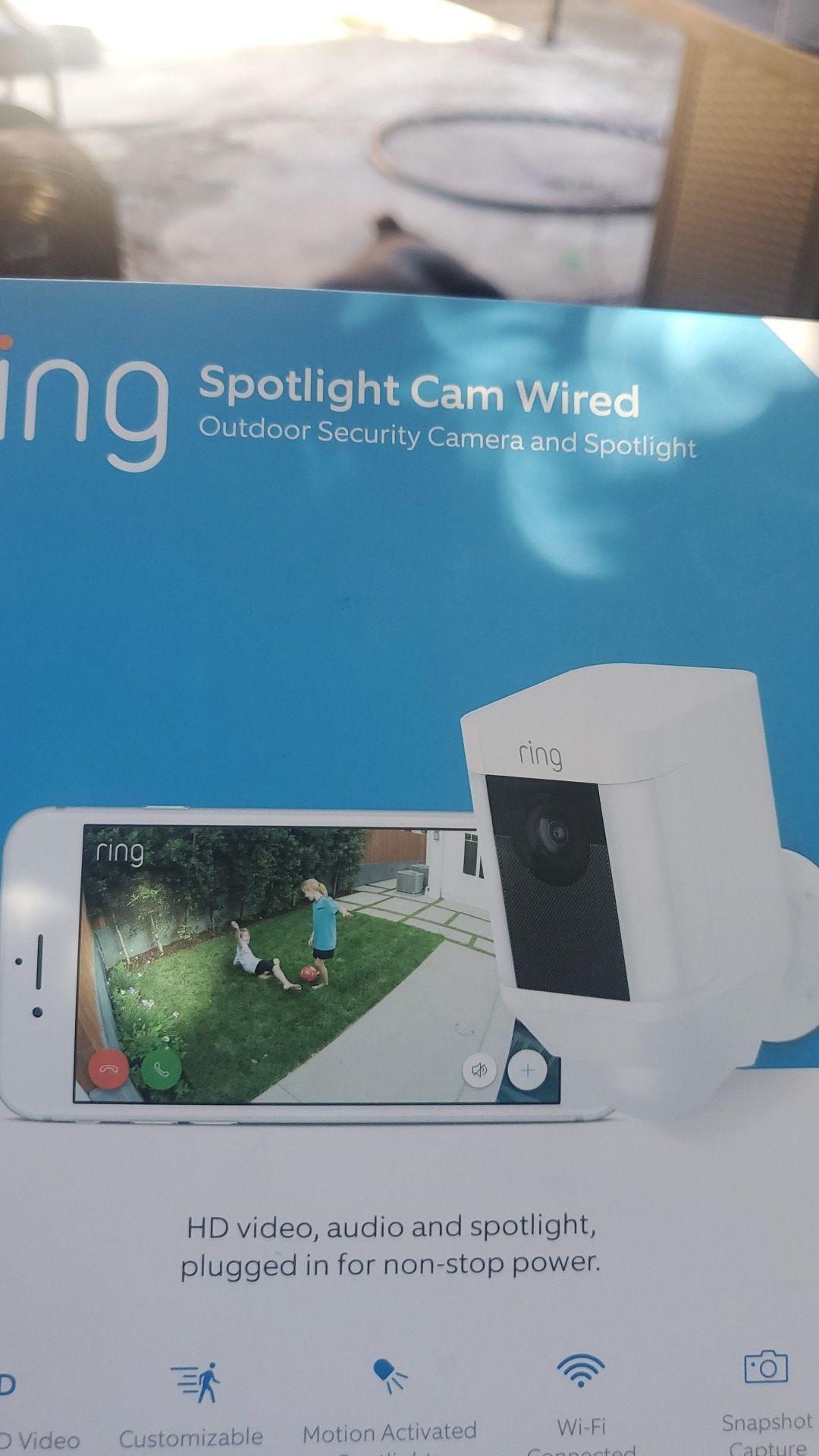 Ring wired outdoor security camera