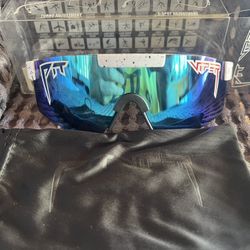 Pit Viper Sunglasses Blue Lens 