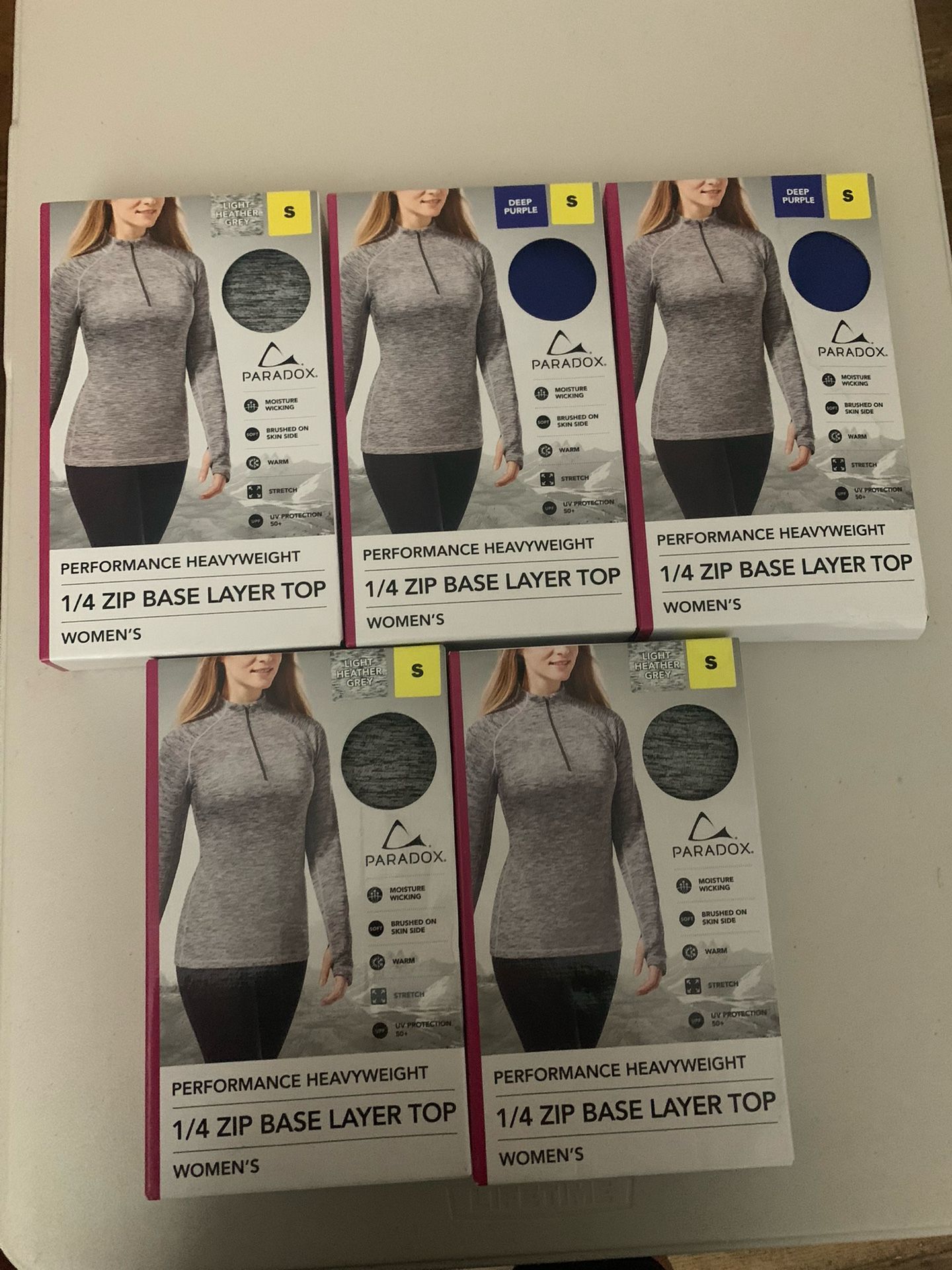 Womens Baselayer Long Sleeves Size Small