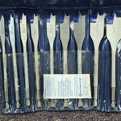 PARTSMASTER Speedbor 9 Pcs Spade/Paddle Bit Set