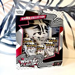 White Flare Binder Collection