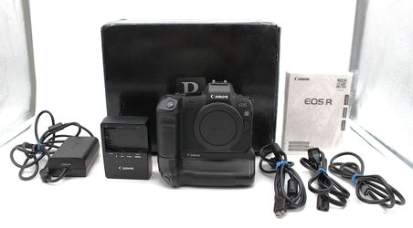 Canon EOS R 30.3MP Full-Frame Mirrorless Digital Camera w/ BG-E22 Grip, Box, Charger, Cables & 64GB SD Card