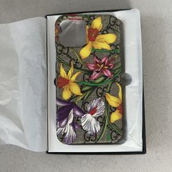 Ophidia Floral Gg Supreme iPhone Case