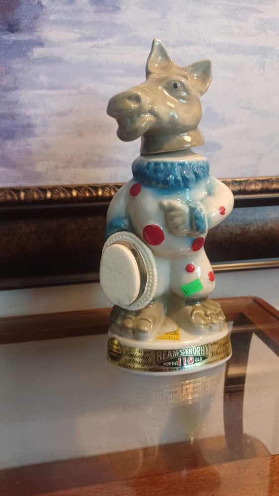 1968 Jim Beam Clown Elephant Decanter Beam’s Trophy Bourbon Regal China OriginalVintage1968 Jeam Beam Elephant & Whiskey Democratic Donkey